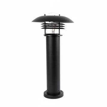 Tuinverlichting Modern Riga Tuinlamp Zwart Tuinverlichting, Tuin en Terras, Verzenden, Nieuw