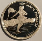 France Frankreich Km 994 100 Francs 1989 17 Olympische Wi..., Verzenden