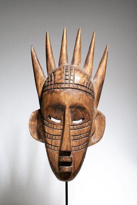 Masque Ntomo - Bambara - Mali, Antiek en Kunst, Kunst | Niet-Westerse kunst