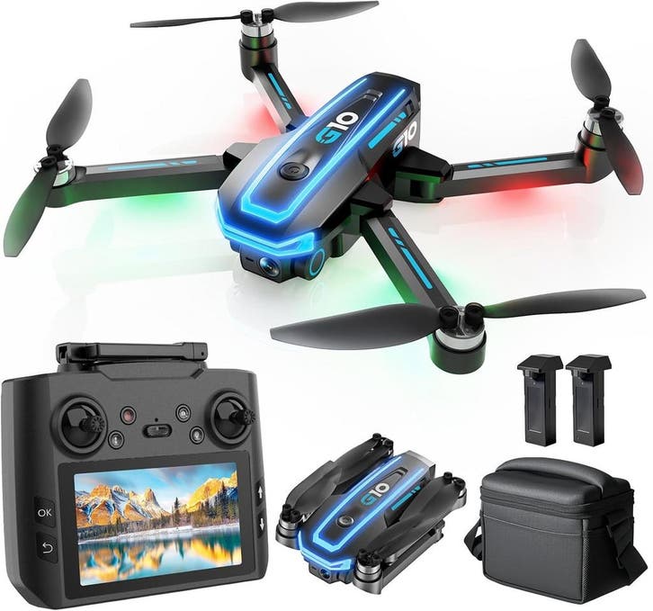 G10 4K Drone | 43% korting retour deal | Vliegklaar, TV, Hi-fi & Vidéo, Drones, Envoi