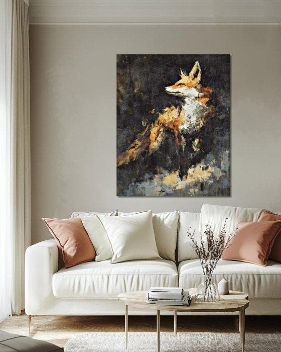 Wysocky John - The Rustic Fox - XL, Antiek en Kunst, Kunst | Designobjecten