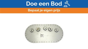 Bieden: Pershing 76 Fuel Tank Cap Access Plate, Watersport en Boten, Ophalen of Verzenden, Nieuw