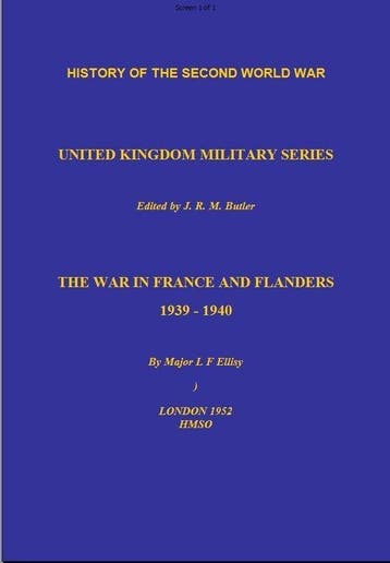 The War in France and Flanders 9781845740566 L Ellis, Verzenden, L Ellis