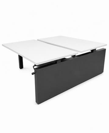Refurbished Duo Werkplek - Duo Bureau - Kosteloze levering, Verzenden