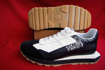 Berluti - BERLUTI Signature Graphic Vitello Sneaker -, Vêtements | Hommes, Chaussures
