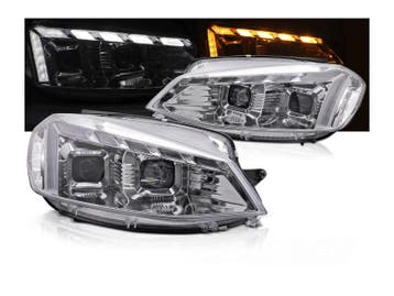 Koplampen dynamisch LED Chrome Light geschikt voor Golf 7, Verzenden