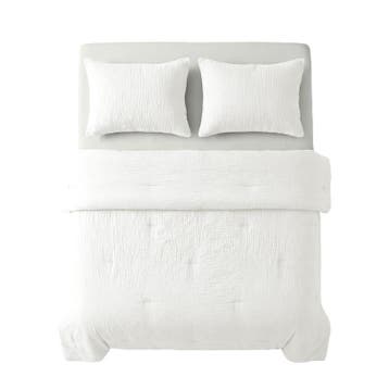 Lazy all-in-one dekbed Mousseline - crème-wit - 2-persoons |, Verzenden, Nieuw
