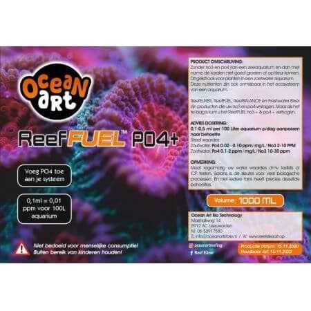 Ocean Art Po4+ 1 Liter, Dieren en Toebehoren, Vissen | Aquaria en Toebehoren, Verzenden