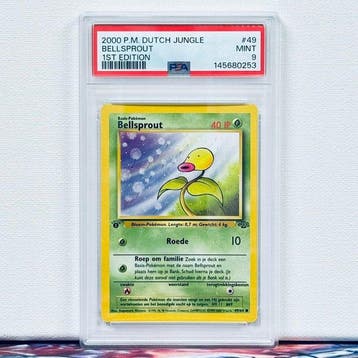 Pokémon Graded card - BELLSPROUT #49 - Pokémon - PSA 9, Nieuw