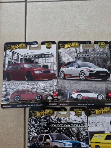 Hot Wheels 1:64 - Voiture miniature (5) - Ensemble Hot