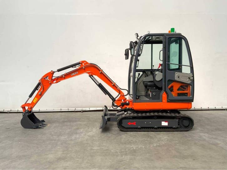 Veiling: Minigraver RTE CRE213 Diesel 2025 Nieuw, Zakelijke goederen, Machines en Bouw | Kranen en Graafmachines, Ophalen
