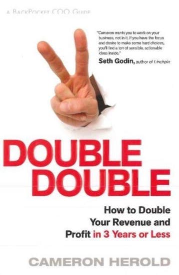 Double Double 9781608320998 Cameron Herold, Verzenden, Gelezen, Cameron Herold