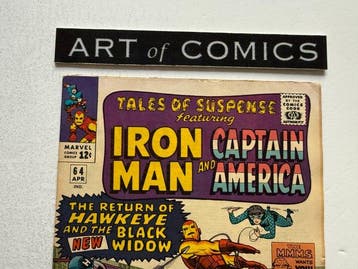 Tales of Suspense #64 - Black Widow Gets New Costume -
