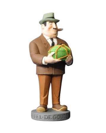 Suske en Wiske Beeldje Gaffel 19 cm, Ophalen of Verzenden