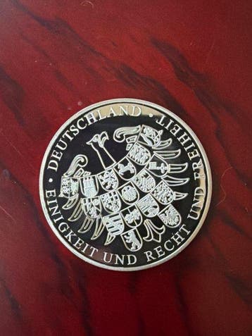 Duitsland. Silver medal 2017, Evolution - 14,66g Silber