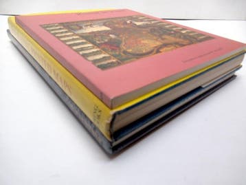 World - Cartouches van wereldkaarten; Jodocus Hondius,, Nieuw