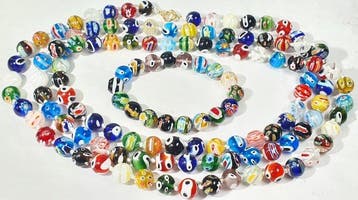 Cristal Murano - Symbool van Geloof - Sluiting Zilver 925,