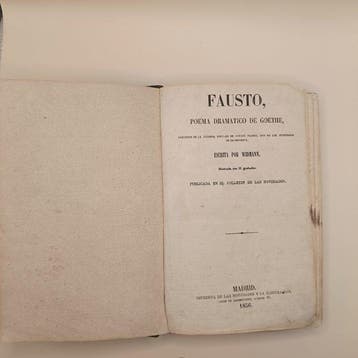 Johann Wolfgang von Goethe; Widmann (traductor) - Fausto -