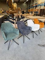 Noah armstoel, ribbed stof met returnfunctie (nieuw, A-keuze, Nieuw, Stof