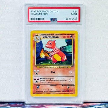 Pokémon Graded card - CHARMELEON #24 - Pokémon - PSA 9, Nieuw