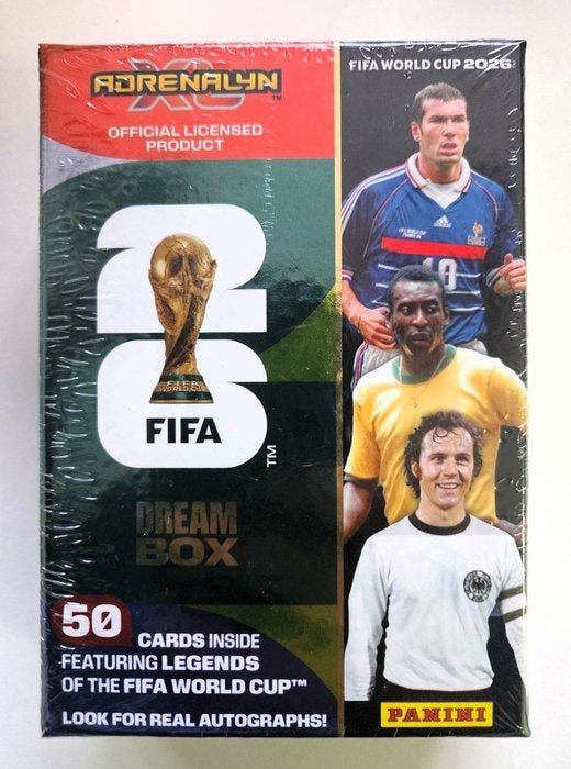 2026 Panini FIFA World Cup Zinedine Zidane, Pelé, Franz, Collections, Autocollants