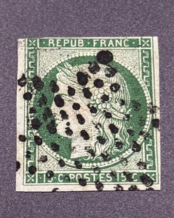 Frankrijk 1850 - Frankrijk Yvert. 2 céres 15C. Ster van