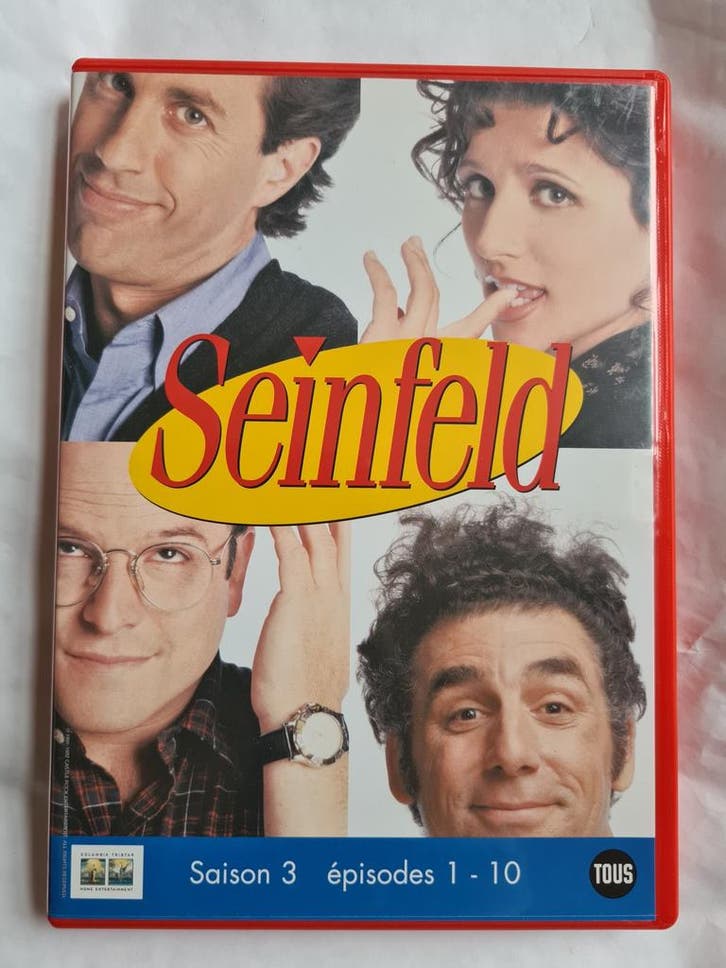 SEINFELD SEASON 3 EPISODES 1 - 10 (IMPORT WITHOUT DUTCH, Cd's en Dvd's, Dvd's | Overige Dvd's, Gebruikt