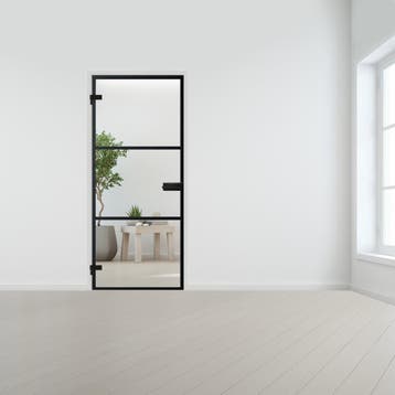 Steel look deur voor opdek kozijn, Doe-het-zelf en Bouw, Verzenden, Nieuw