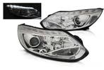 LED koplampen Chrome geschikt voor Ford Focus MK3, Verzenden