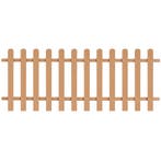 vidaXL Hek 200x80 cm HKC, Tuin en Terras, Tuinhekken en Hekwerk, Verzenden, Nieuw