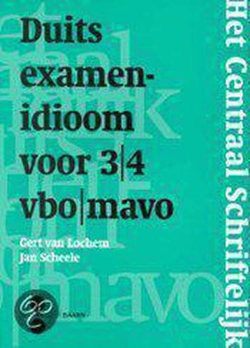 Centraal schriftelijk duits examen 3/4 vm dr 1 - van Lochem, Livres, Verzenden