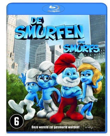 The Smurfes Blu-ray + DVD (Blu-ray tweedehands film), Ophalen of Verzenden