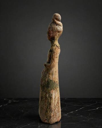 Oud Chinees, Tang-dynastie Terracotta Begrafenisbeeld van