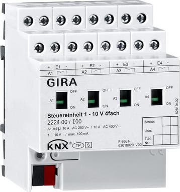 Gira KNX Unité De Commande DÉclairage Système De Bus -, Verzenden, Nieuw