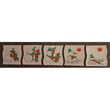 Puzzel 8H Sneeuwpop maken, Verzenden