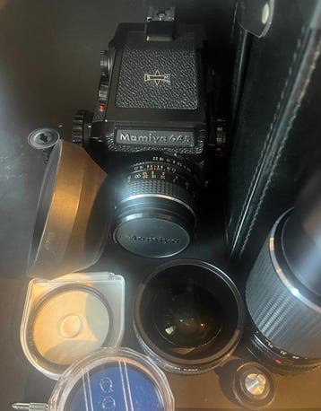 Mamiya M645j + Sekor C 2,8/80mm + Sekor C 4/210mm | Analoge, Nieuw