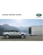 2016 RANGE ROVER SPORT BROCHURE NEDERLANDS, Nieuw