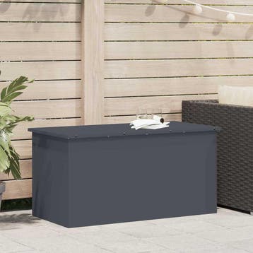 vidaXL Tuinkussens opbergdoos Gegalvaniseerd staal 100 x, Verzenden, Nieuw