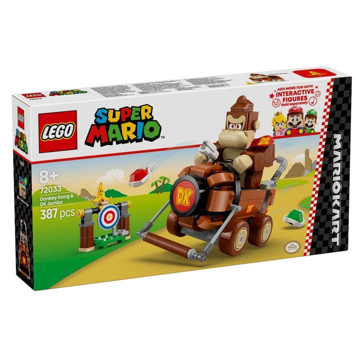 LEGO Super Mario - Donkey Kong en DK Jumbo - Mario Kart - 72, Verzamelen, Overige Verzamelen, Verzenden