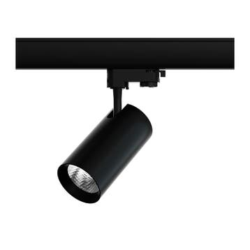 Luxar 3-Fase Railspot 20W 3000K Zwart, Verzenden