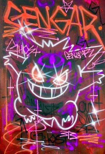 Outside313 - Evil Gengar - Pokémon ghost