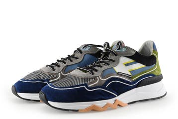 Floris van Bommel Sneakers in maat 40 Blauw, Kleding | Heren, Schoenen, Floris van Bommel, Zo goed als nieuw, Sneakers, Verzenden