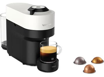 Krups - Capsulemachine - Wit, Verzenden, Nieuw, Koffiepads en cups, Afneembaar waterreservoir