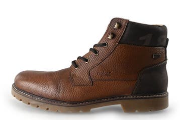 Rieker Veterboots in maat 45 Cognac, Kleding | Heren, Schoenen, Overige kleuren, Verzenden, Boots, Zo goed als nieuw