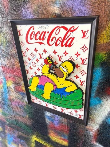 CASH - HOMER LOUIS VUITTON ENJOY Coca-Cola !