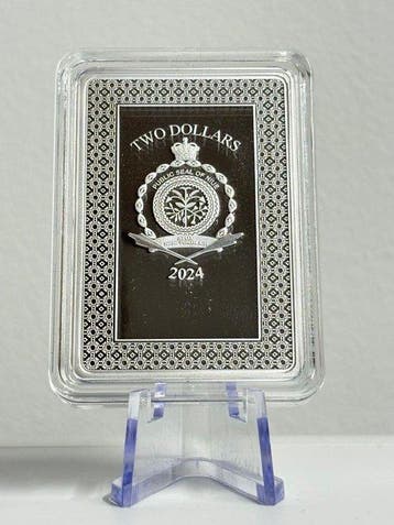 Niue. 2 Dollars 2024 - 1 oz Plata .999 - XIX Tarot Cards