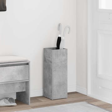 vidaXL Opslaghaak & Rek Beton Grijs 20 x 20 x 55,5 cm, Huis en Inrichting, Woonaccessoires | Paraplubakken, Verzenden, Nieuw