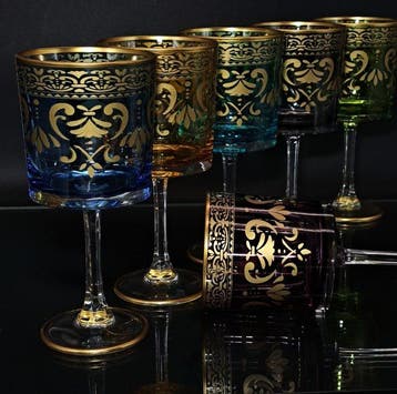 Artemisia - Service de boisson - Arno Vino - Cristal, ducat