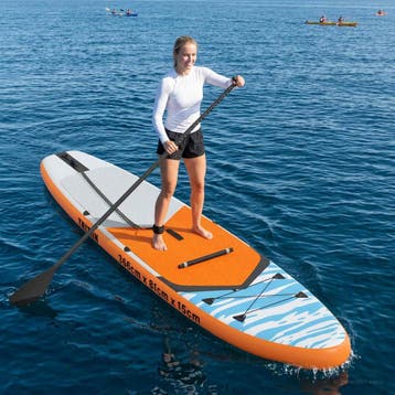 vidaXL SUP Board met Zitje 2-in-1 TRITON 366 x 81 x 15 cm, Verzenden, Nieuw