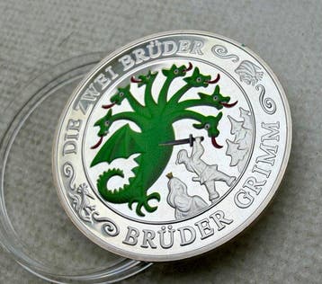 Allemagne. Medal ND, Die Zwei Bruder, Plata (Sans prix de